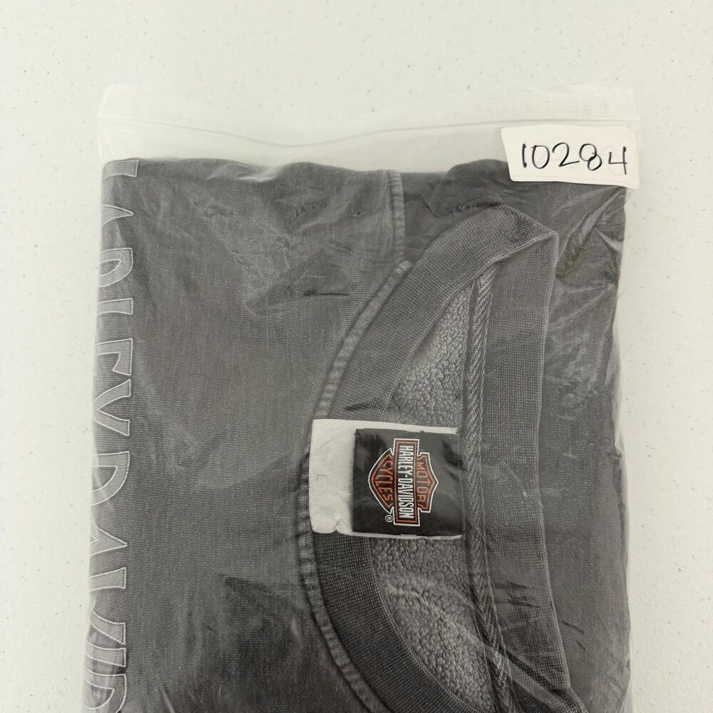 Harley-Davidson Sweatshirt Mens Large Gray Tucson Arizona Fleece Pullover - Picture 13 of 13